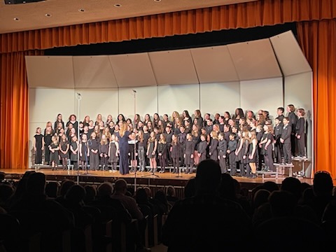 Choir singing